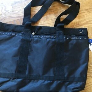 Nautica Black Tote Bag